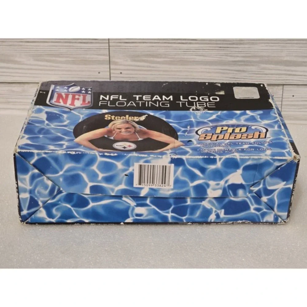 Pittsburgh Steelers Pro Splash‎ Pool Inflatable Floating Tube Float NEW NFL